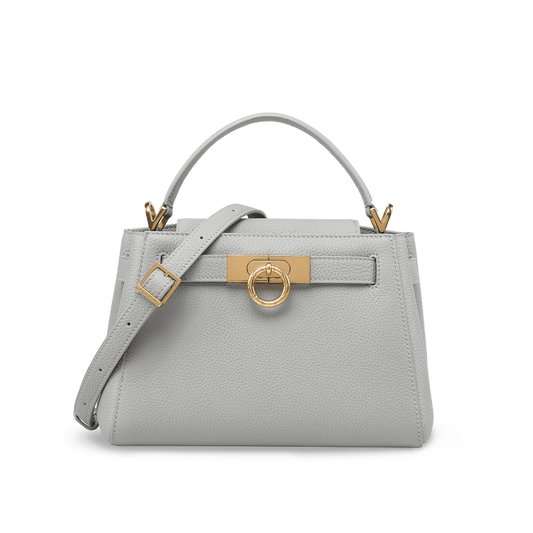 Madison Micro Top Handle Bag - Pebbled