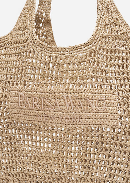 Jane Raffia Tote