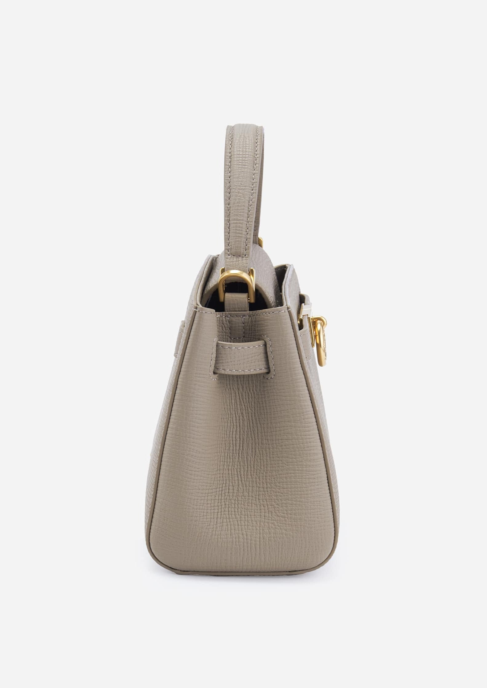 Parisa Wang Madison ハンドル　グレインレザー ショルダー PARISA WANG® | Medium Top Handle Bag – Parisa Wang New York