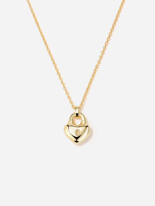 Heart Lock Necklace