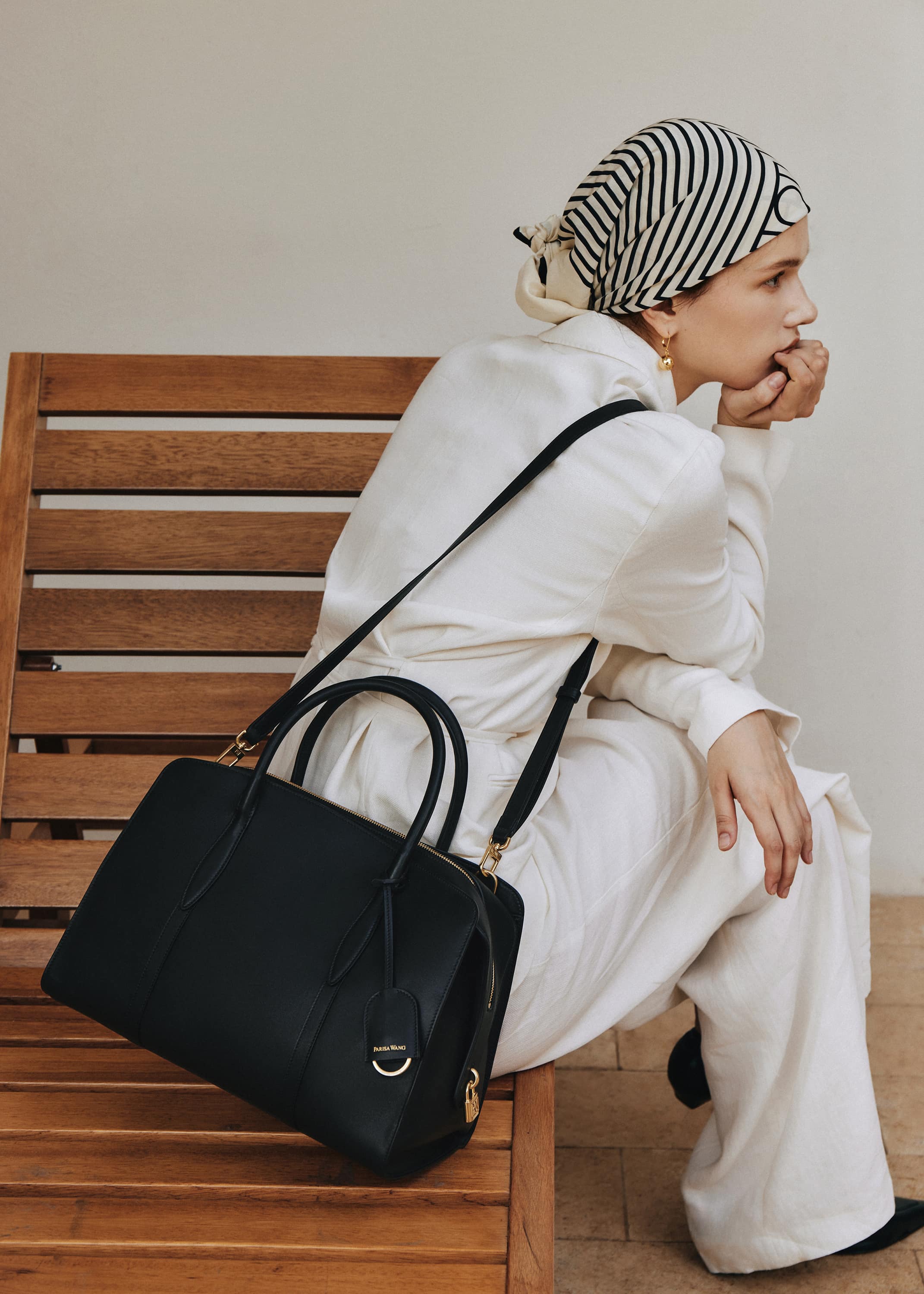Gabrielle 35 Soft Top Handle Bag | Parisa Wang New York