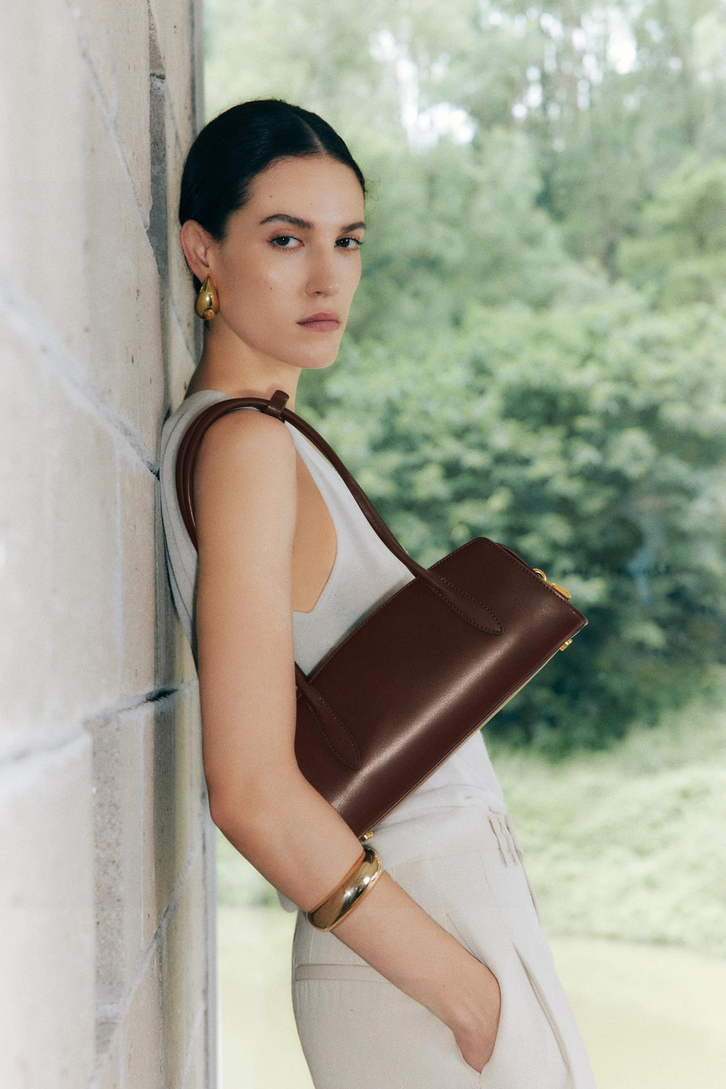 Gabrielle Small East-West Shoulder Bag