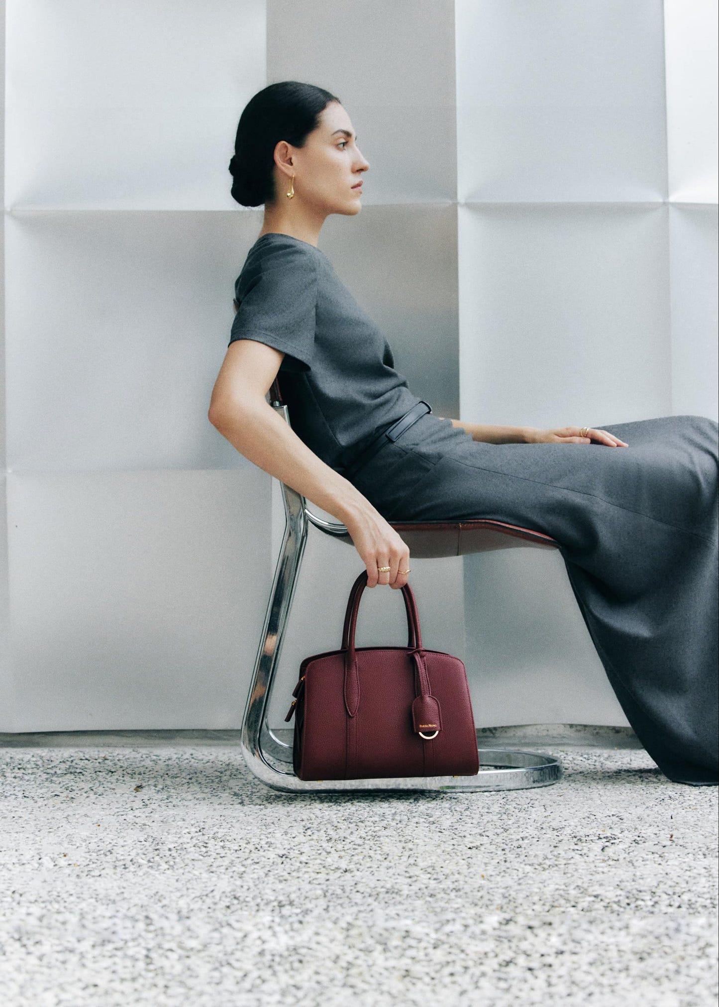 Gabrielle 27 Soft Top Handle Bag
