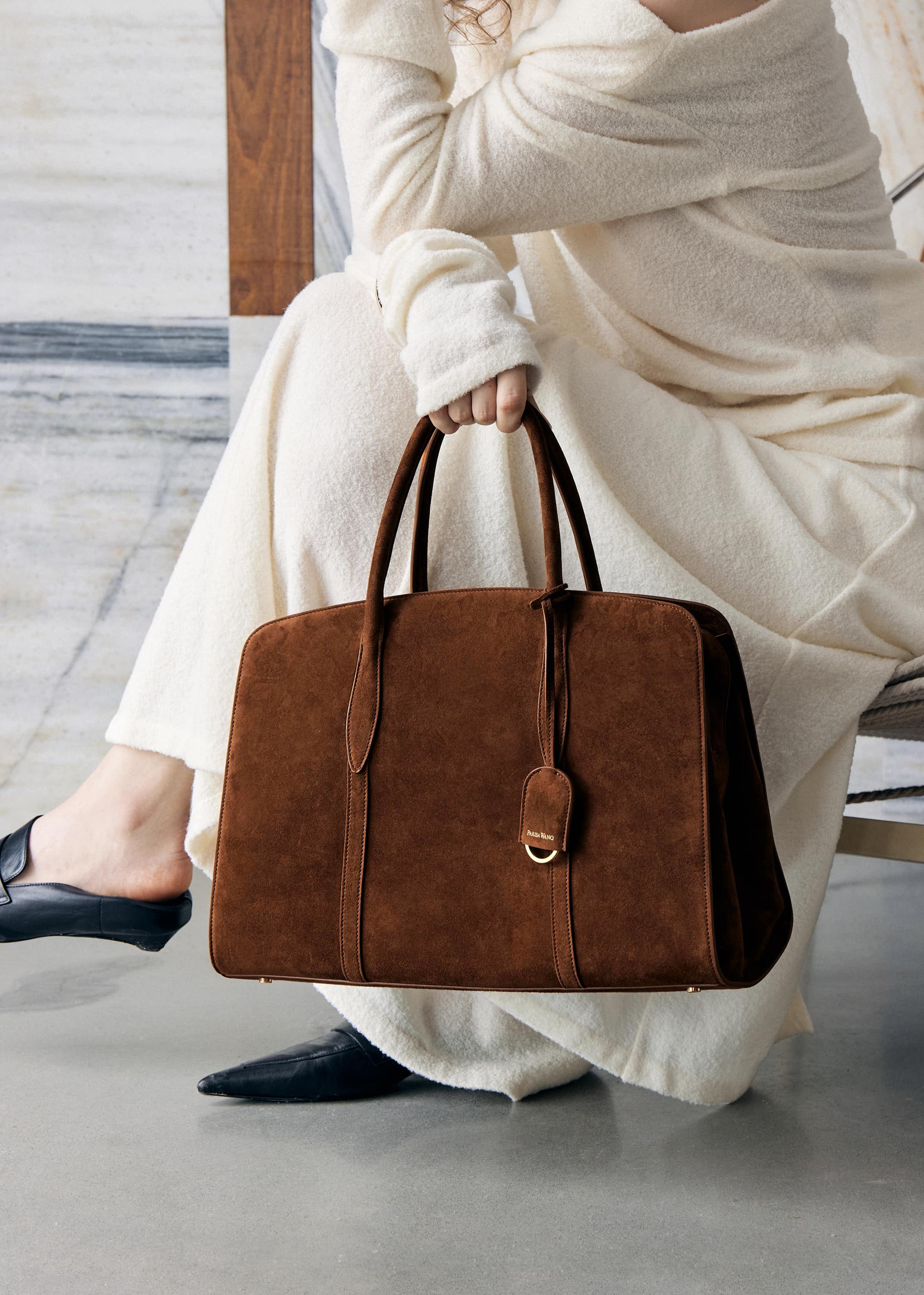 Gabrielle 38 Soft Top Handle Bag | Parisa Wang New York