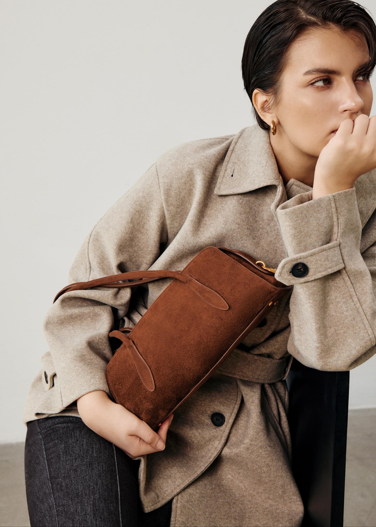 Gabrielle Small East-West Shoulder Bag