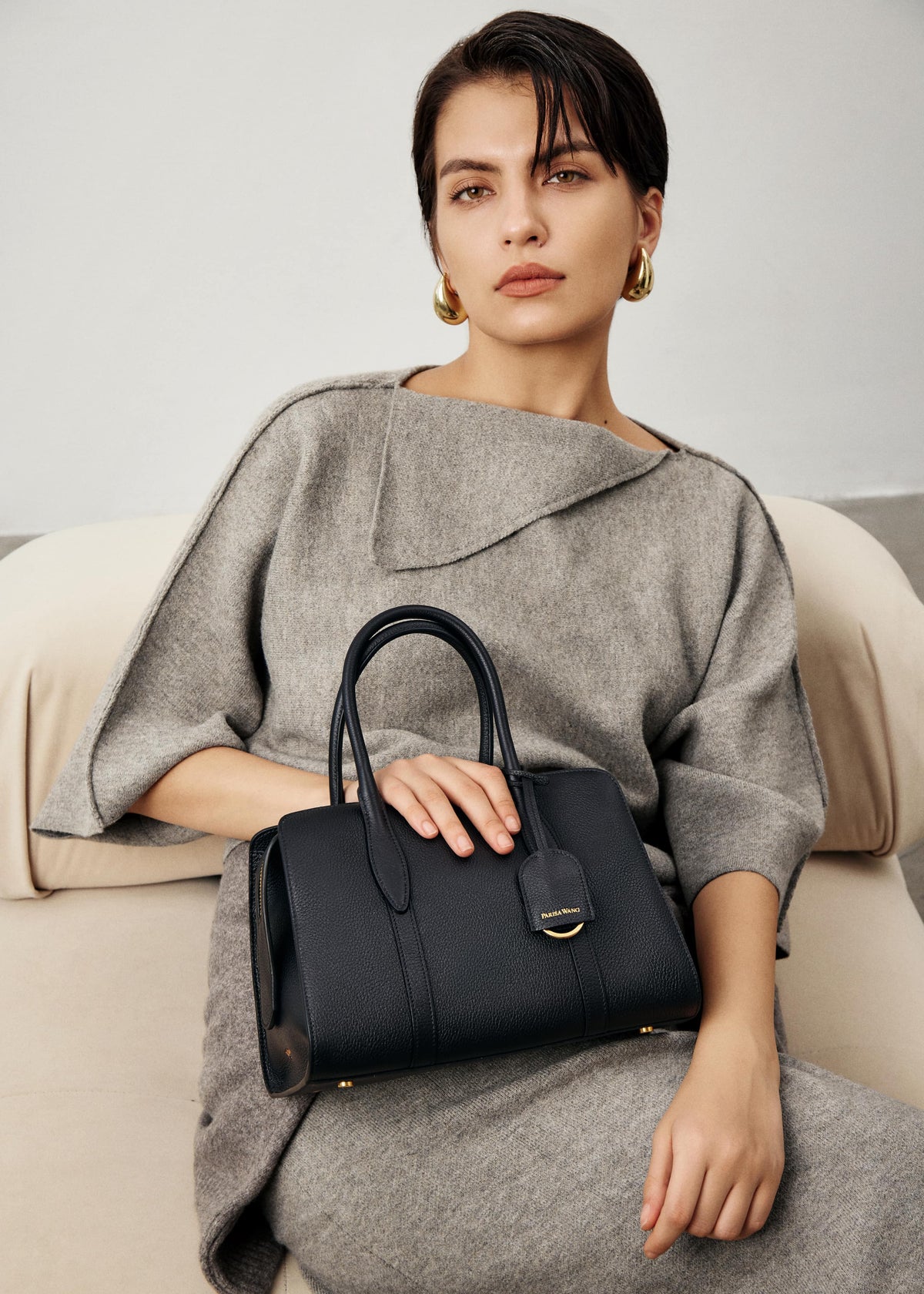 Gabrielle 27 Soft Top Handle Bag