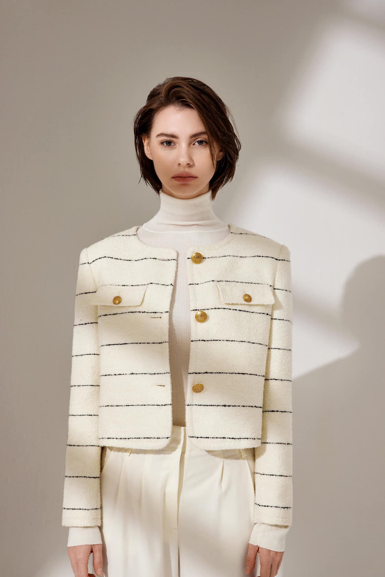 Soho Stripe Tweed Jacket