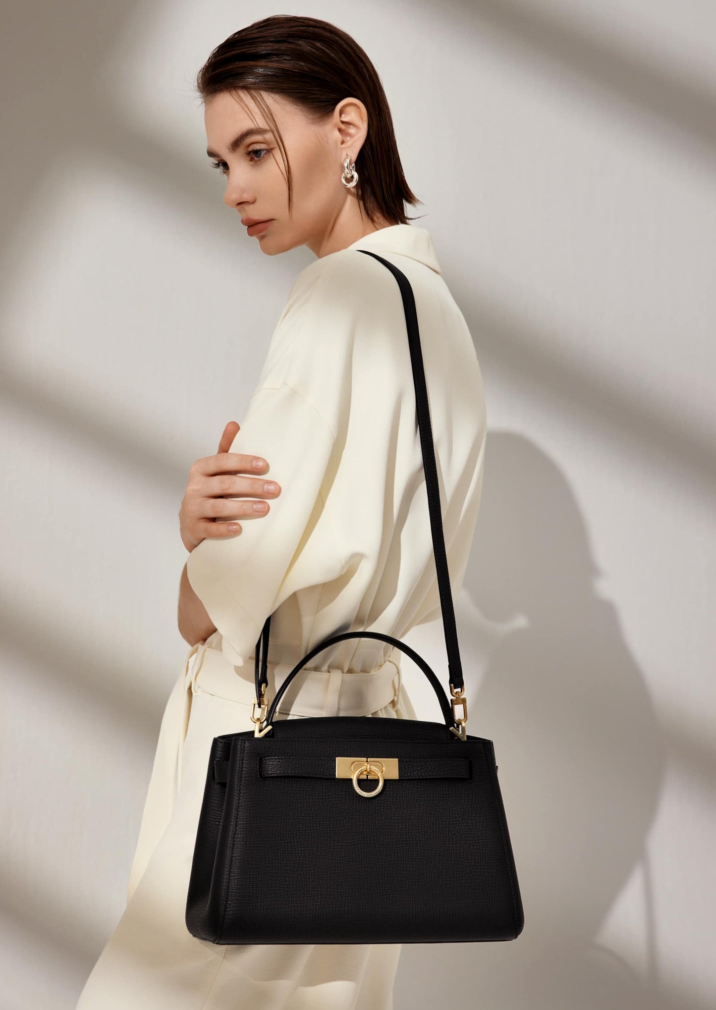 Große Madison-Tasche mit Griff oben 
