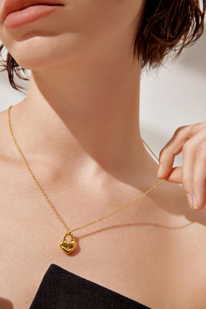 PARISA WANG®  Heart Lock Necklace – Parisa New York