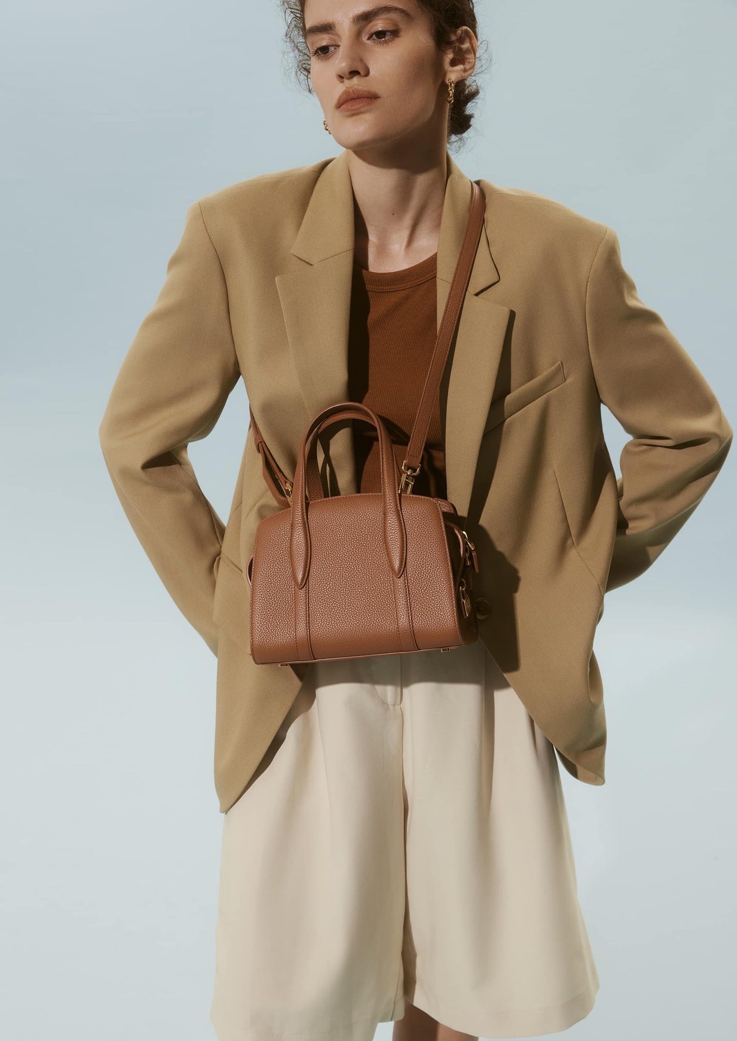 Gabrielle 21 Top Handle Bag