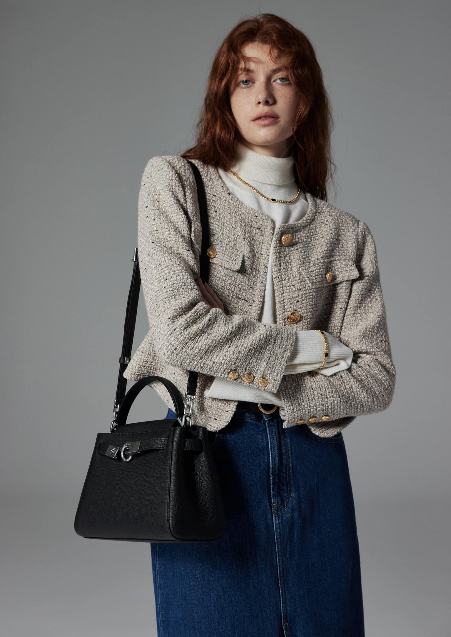 Madison Medium Top Handle Bag