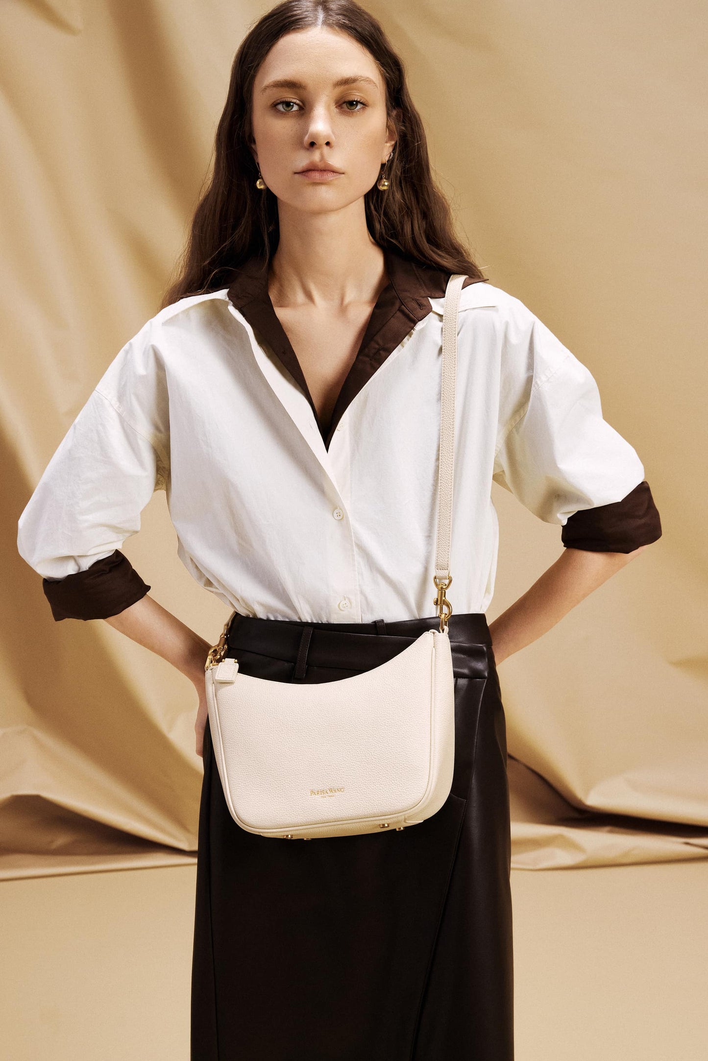 Weiche Baguette-Tasche Sophie