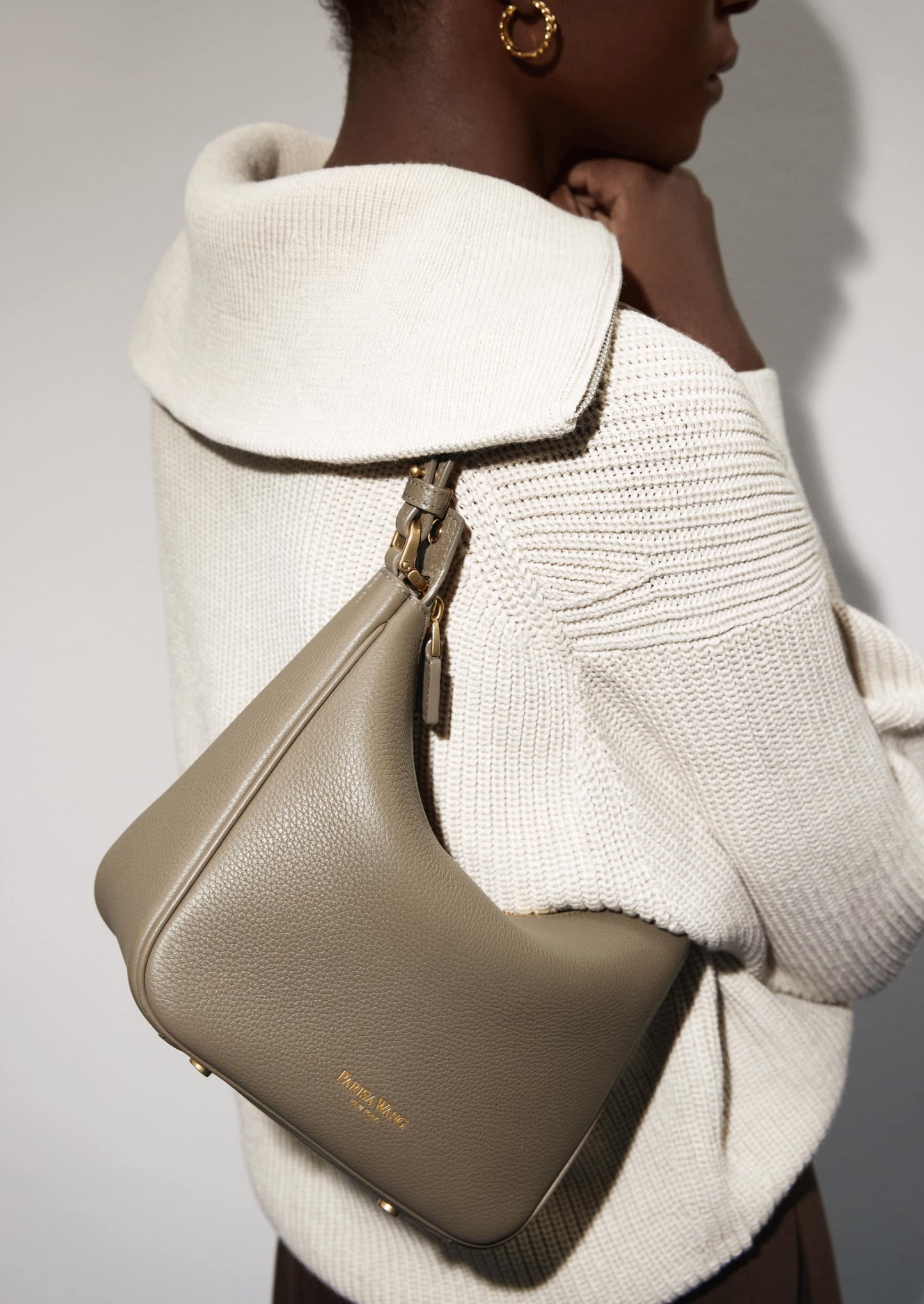 Weiche Baguette-Tasche Sophie