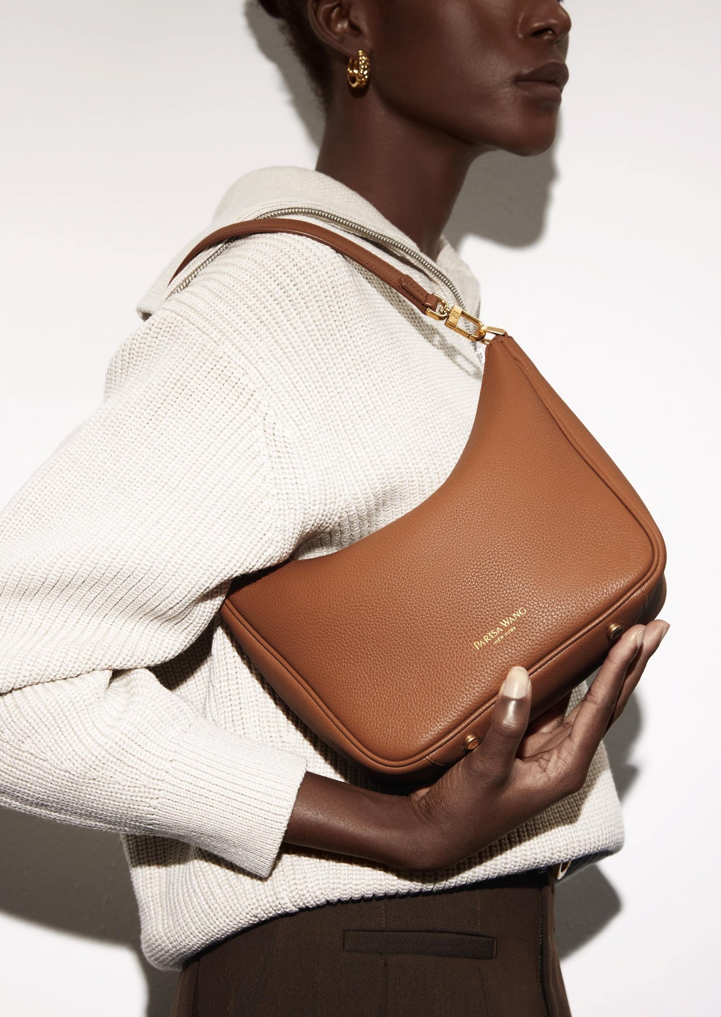 Weiche Baguette-Tasche Sophie
