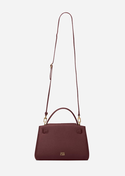 Madison Tasche mit Griff oben - genarbt 