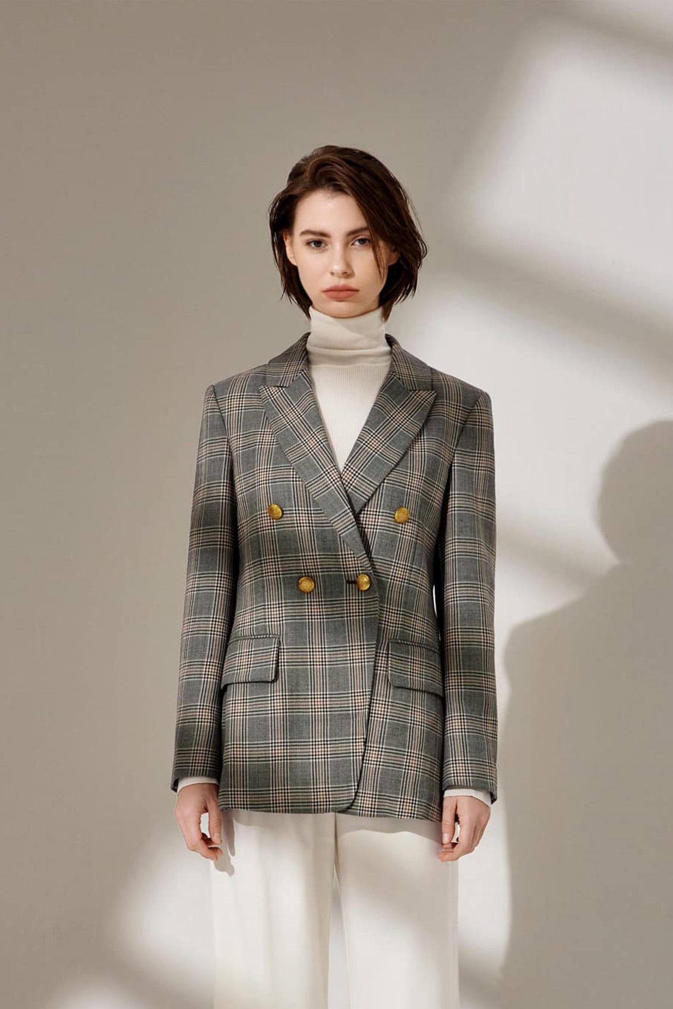 Karierter Blazer Madison 