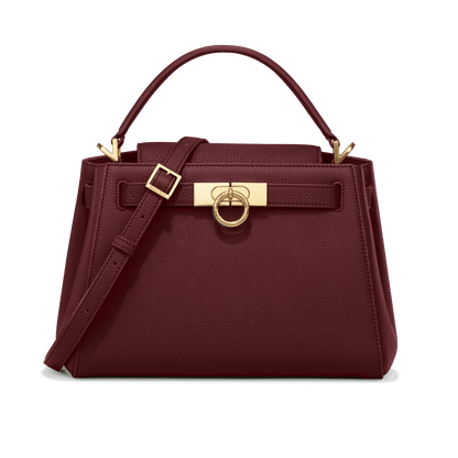 Madison Tasche mit Griff oben - genarbt 