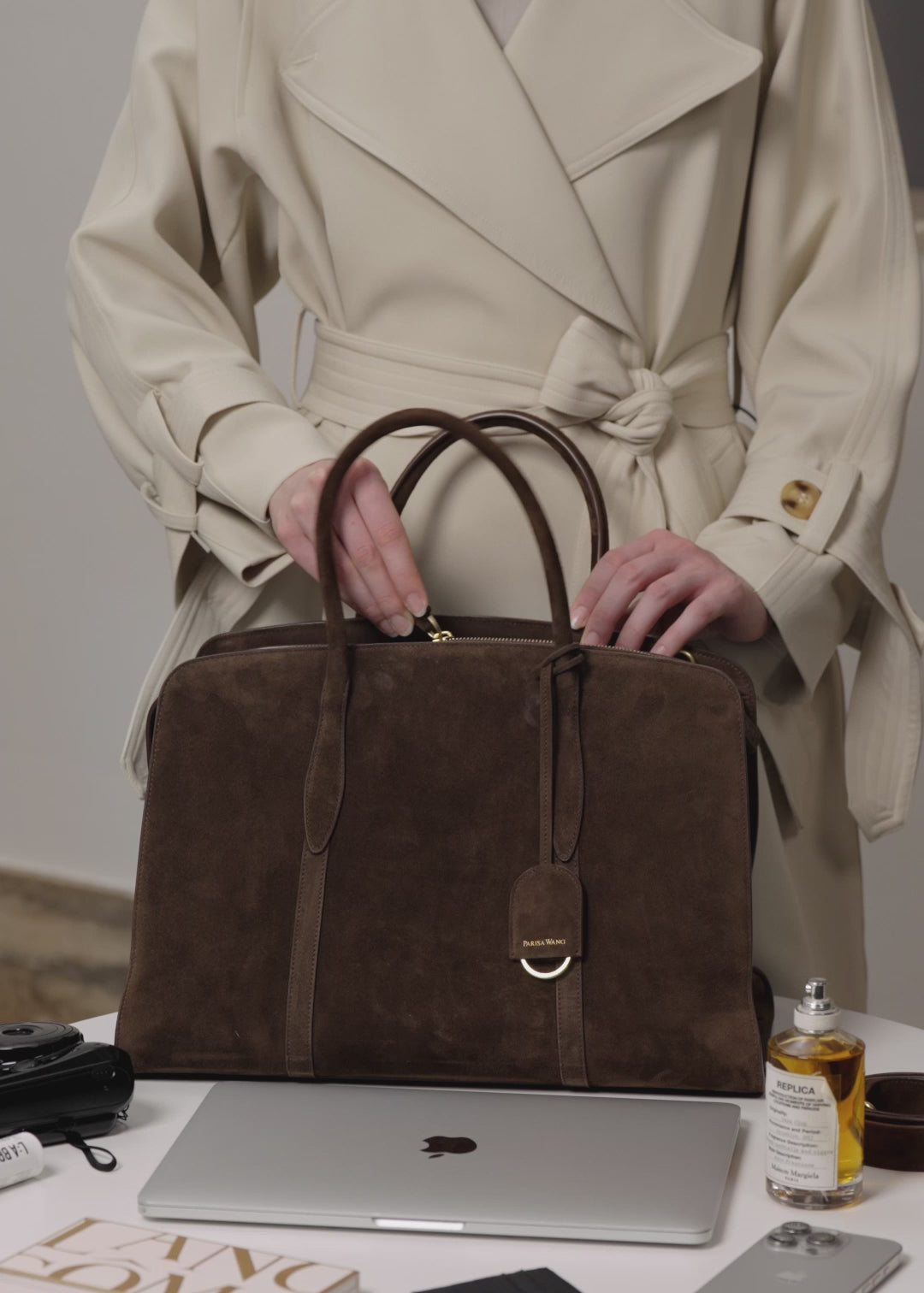 Gabrielle 38 Soft Top Handle Bag – Parisa Wang New York