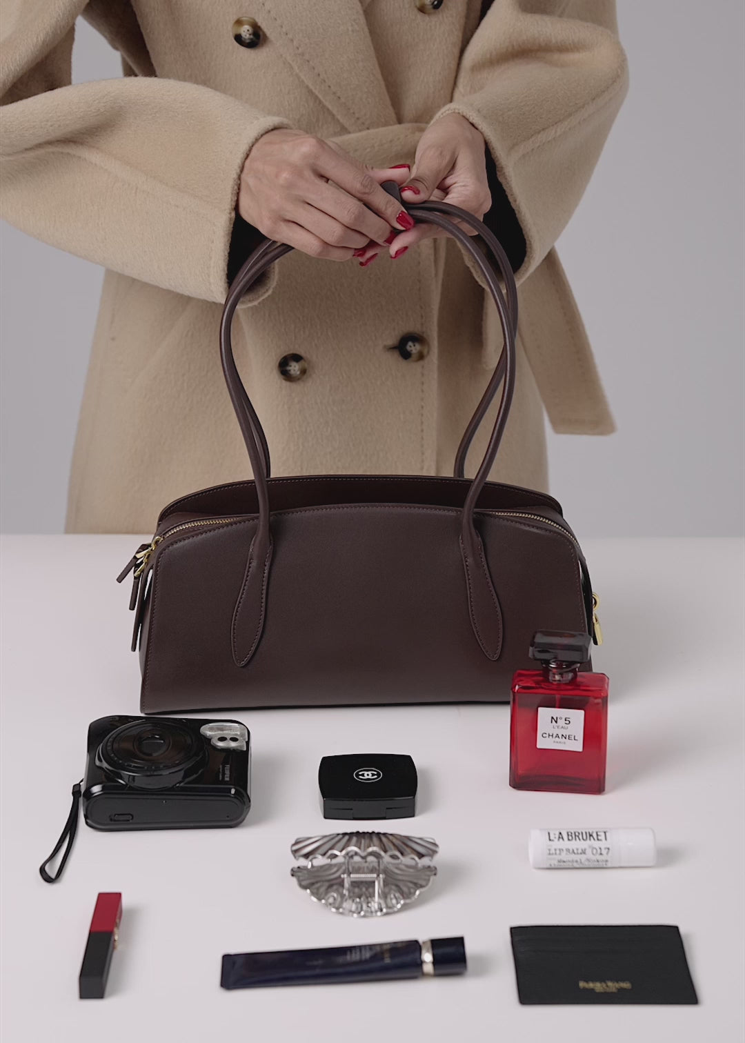 Gabrielle East-West Shoulder Bag – Parisa Wang New York