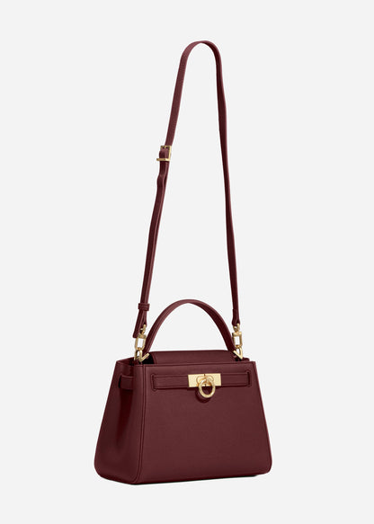 Madison Tasche mit Griff oben - genarbt 