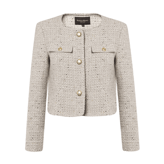 Soho – Graue Tweedjacke 