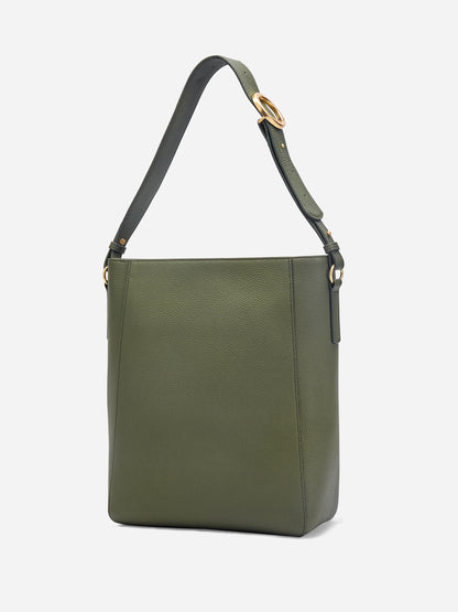 Allured Medium Tote Bag in Olive | Parisa Wang