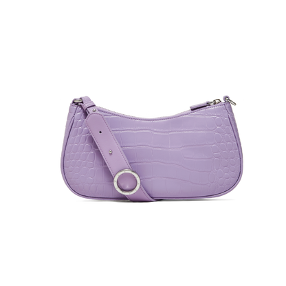 Charmed Baguette Bag in Lavender | Parisa Wang