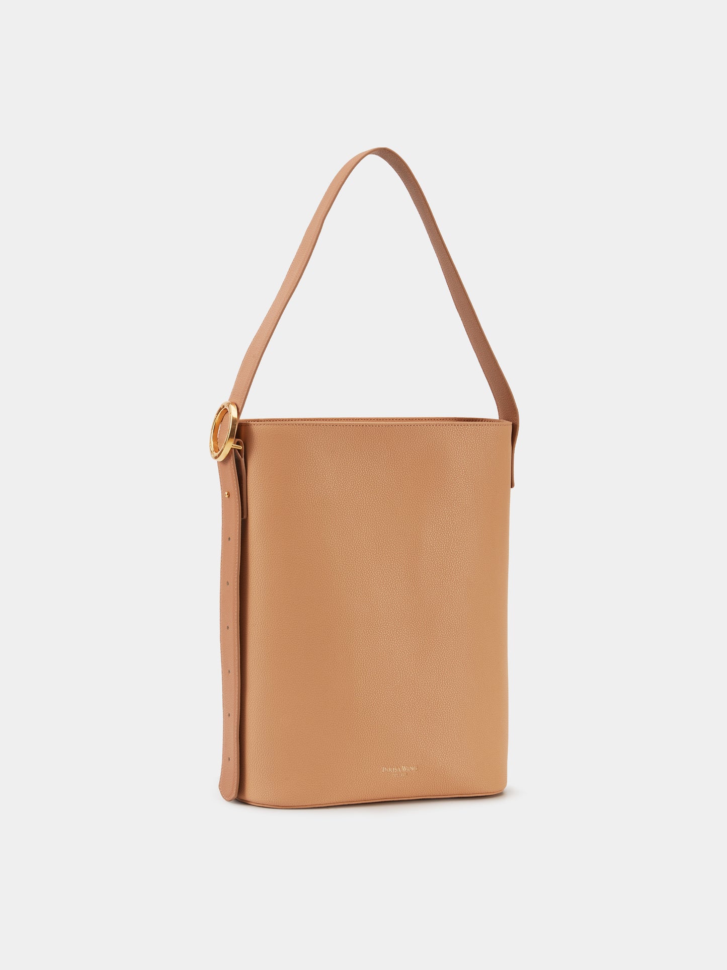 Allured Tote Bag in Peach Cream | Parisa Wang 