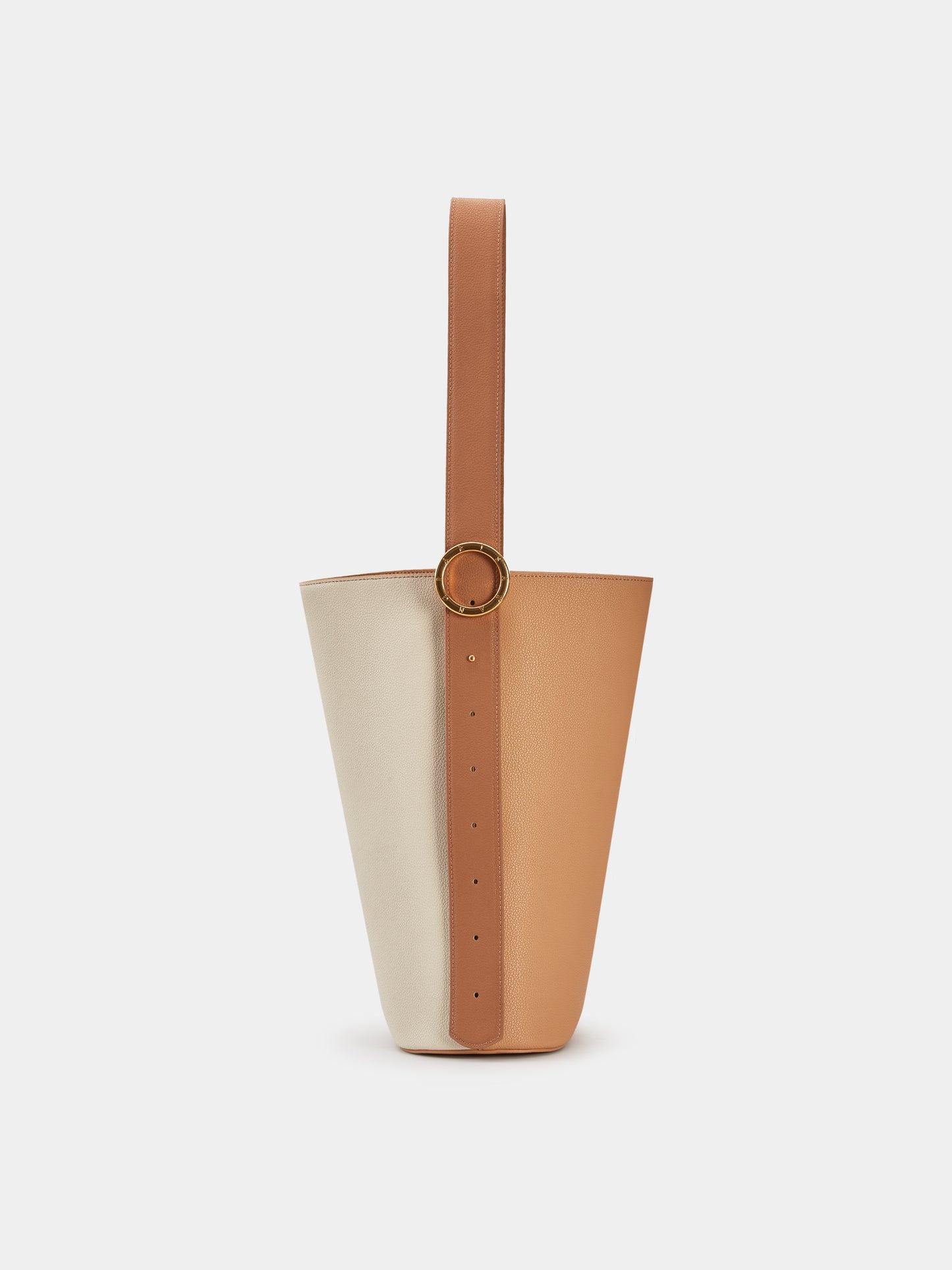 Allured Tote Bag in Peach Cream | Parisa Wang 