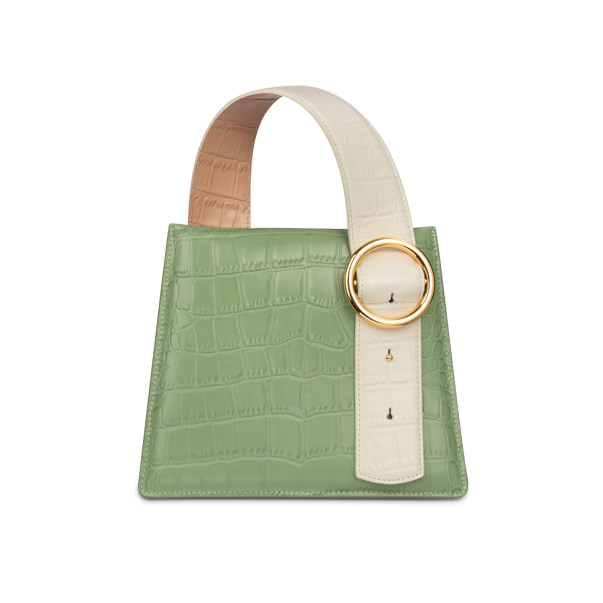 Enchanted Top Handle Bag in Sage | Parisa Wang 