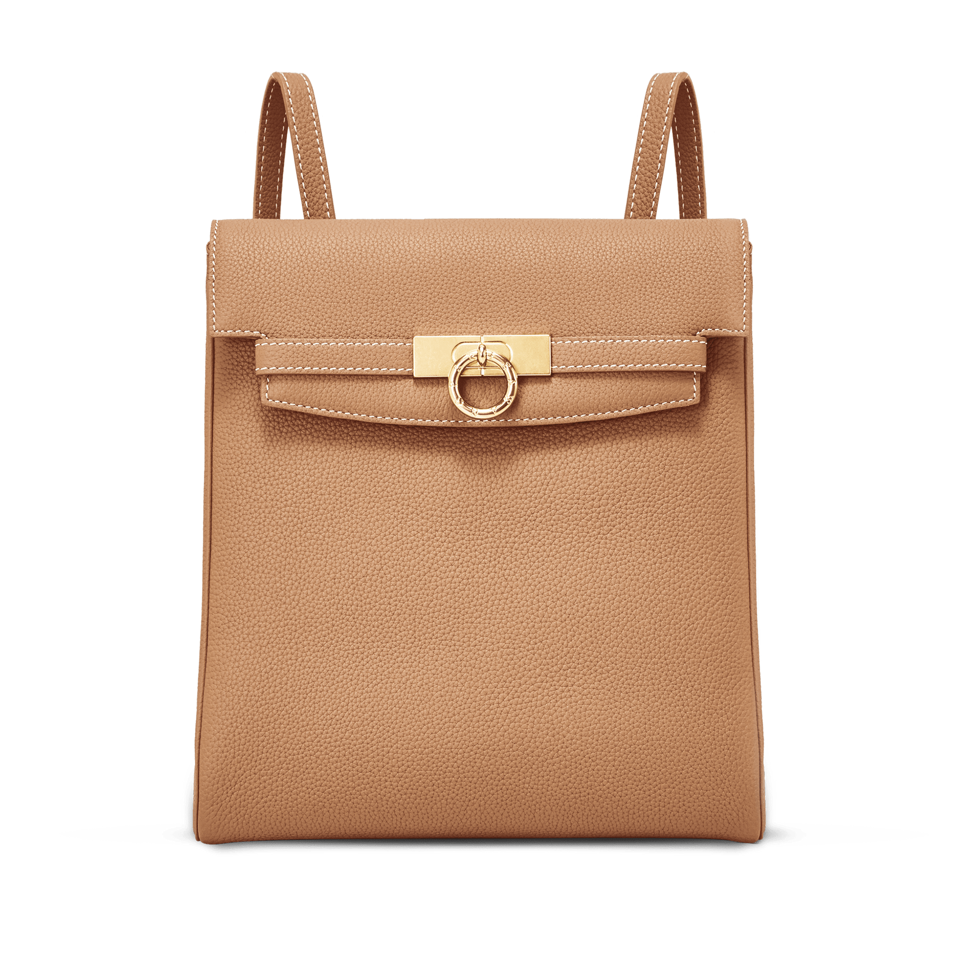 Unlocked Backpack in Cappuccino | Parisa Wang