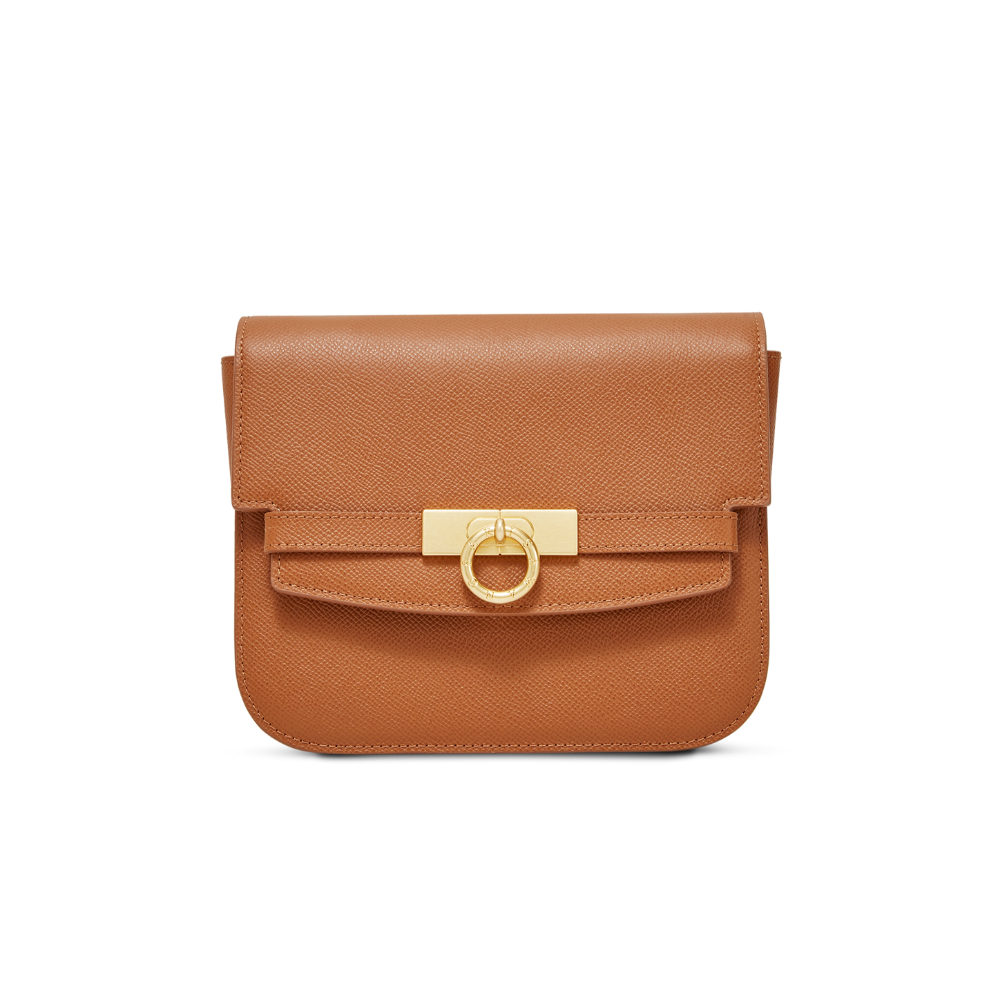 Unlocked Box Flap Bag in Brown | Parisa Wang