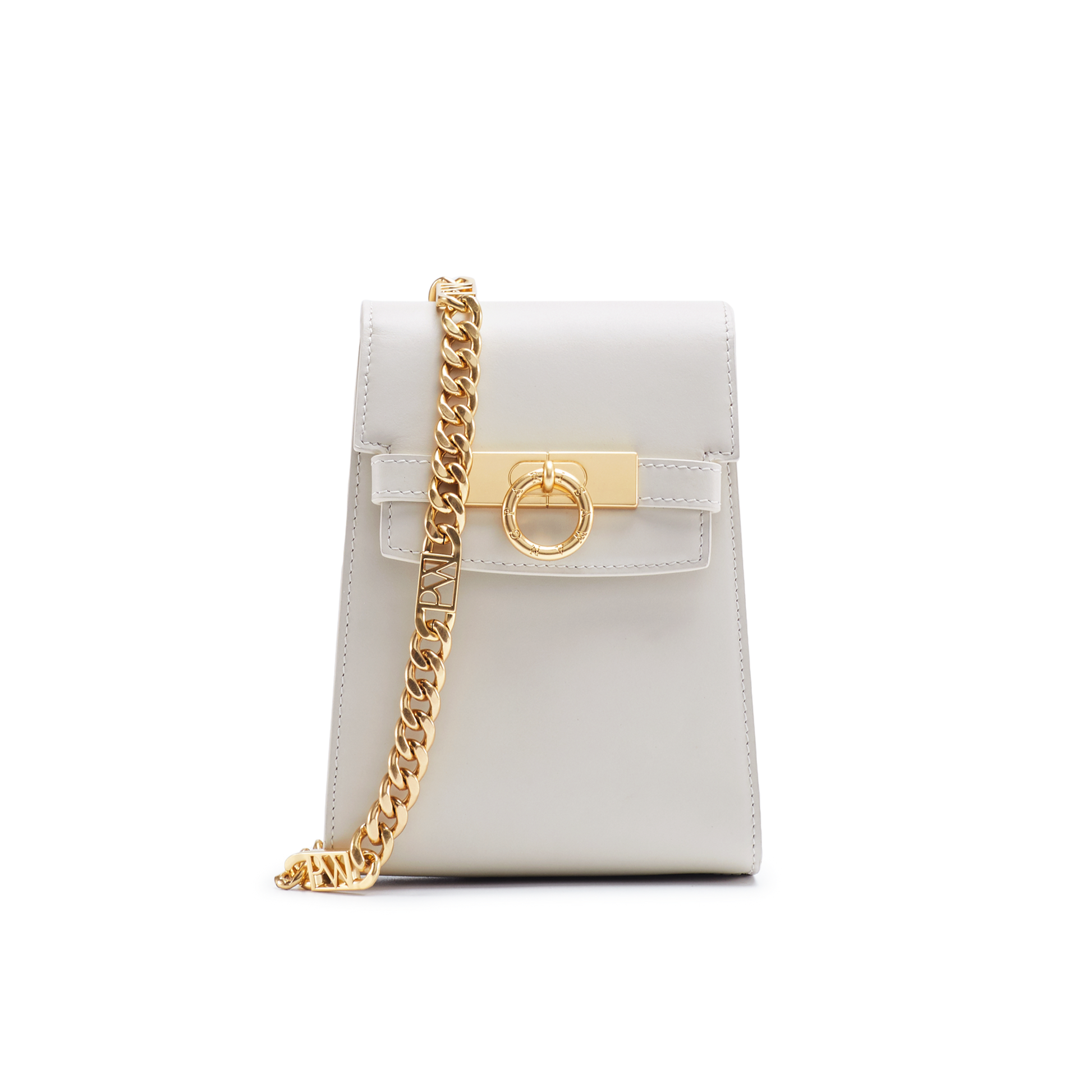 Unlocked Phone Bag in Cream | Parisa Wang 