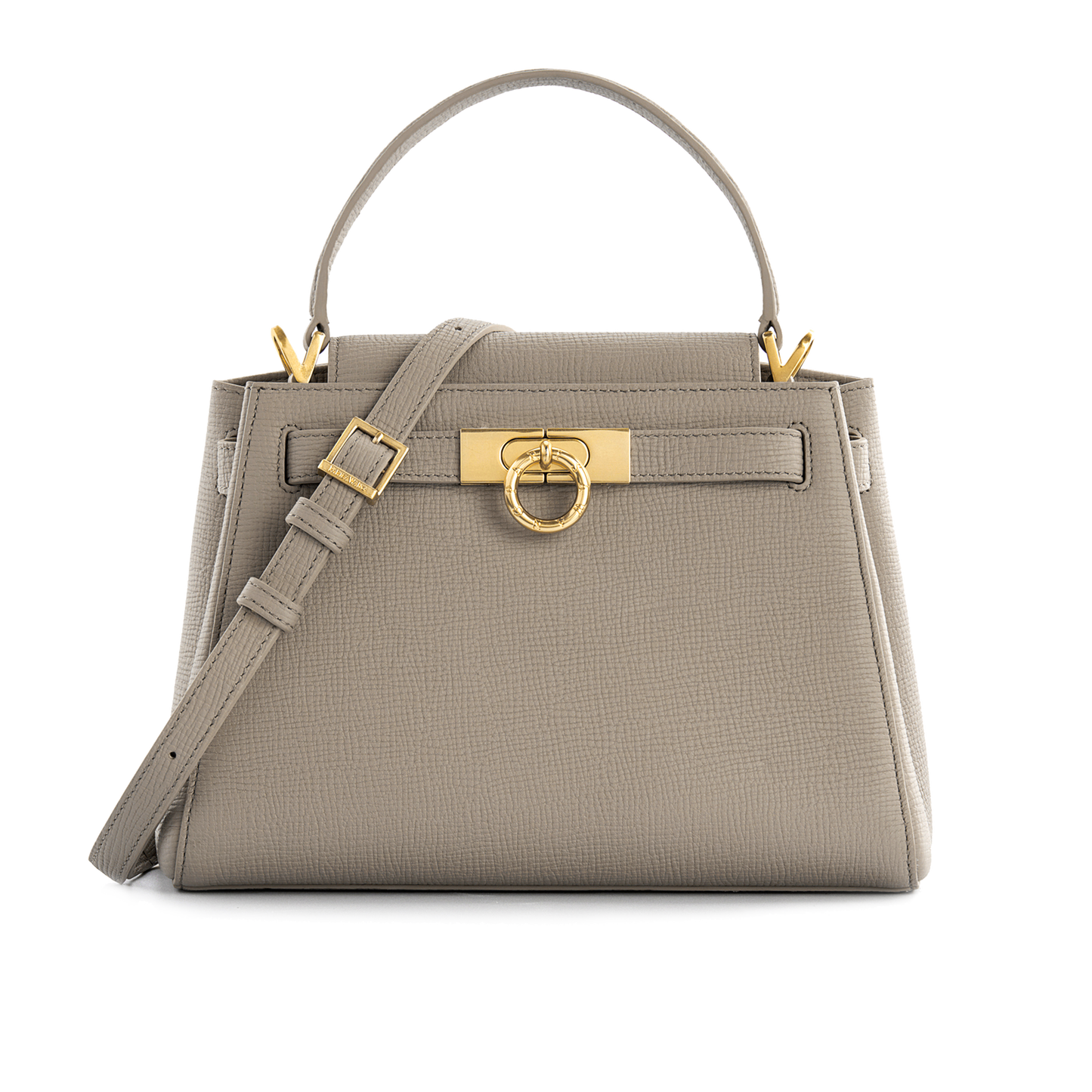 Madison Medium Top Handle Bag in Taupe | Parisa Wang