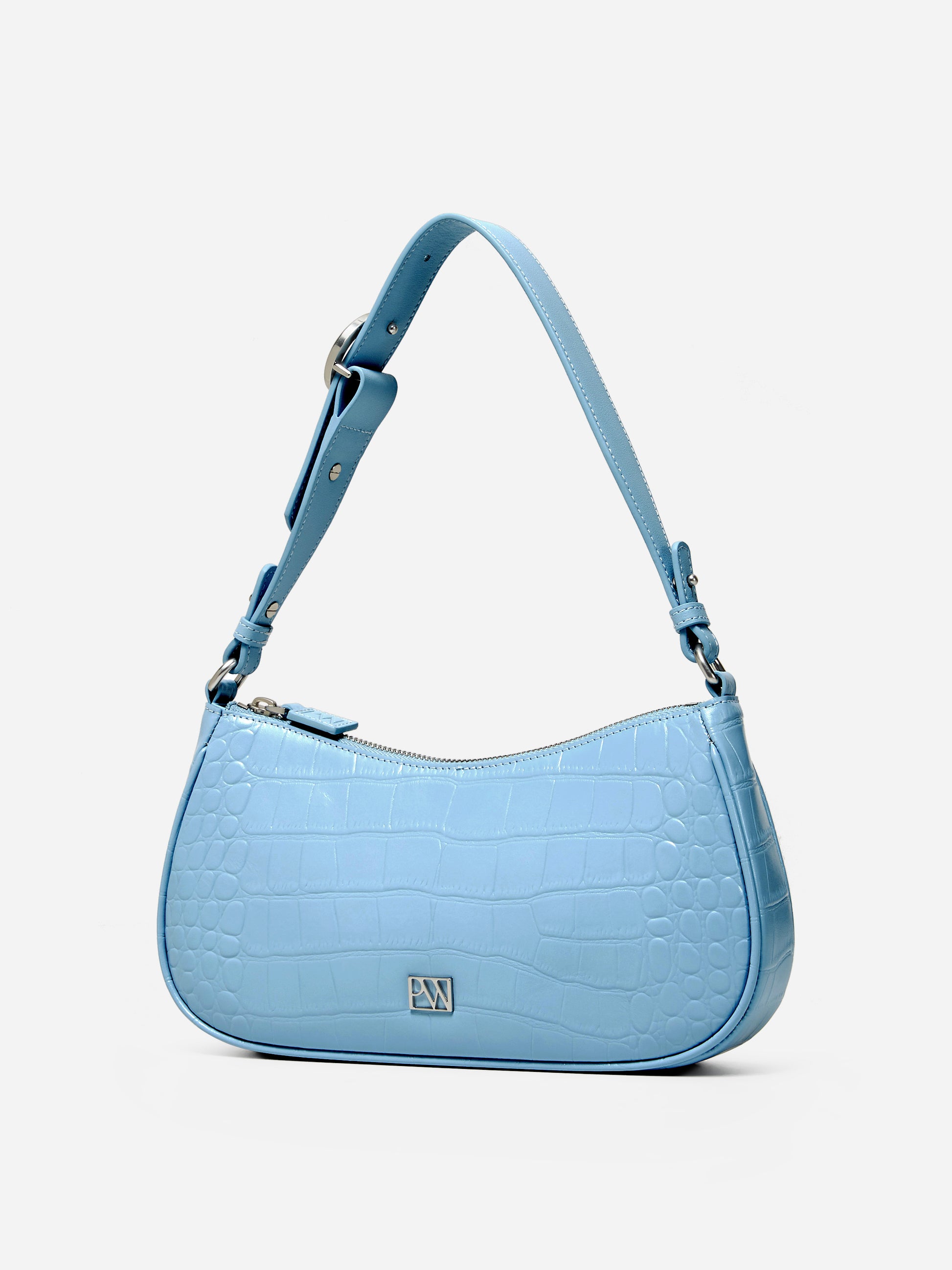 Charmed Baguette Bag in Dream Blue | Parisa Wang