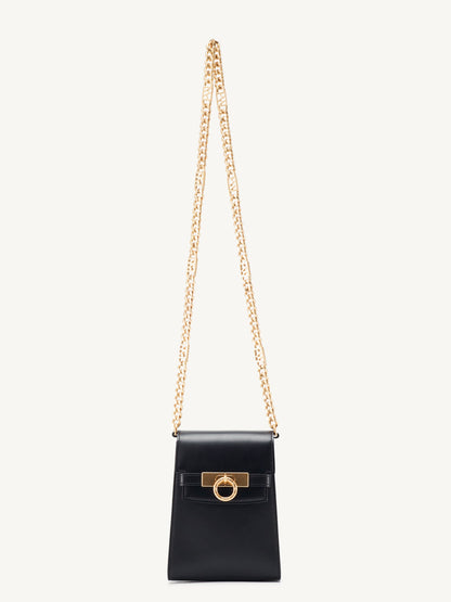 Unlocked Phone Bag in Black | Parisa Wang 