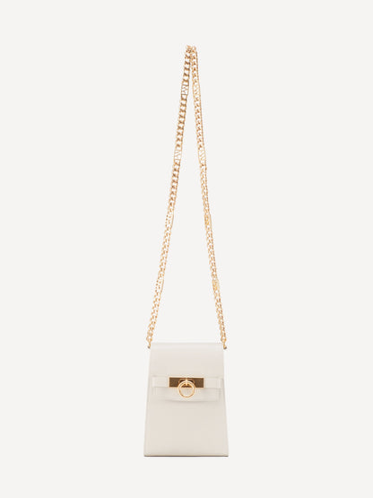 Unlocked Phone Bag in Cream | Parisa Wang 