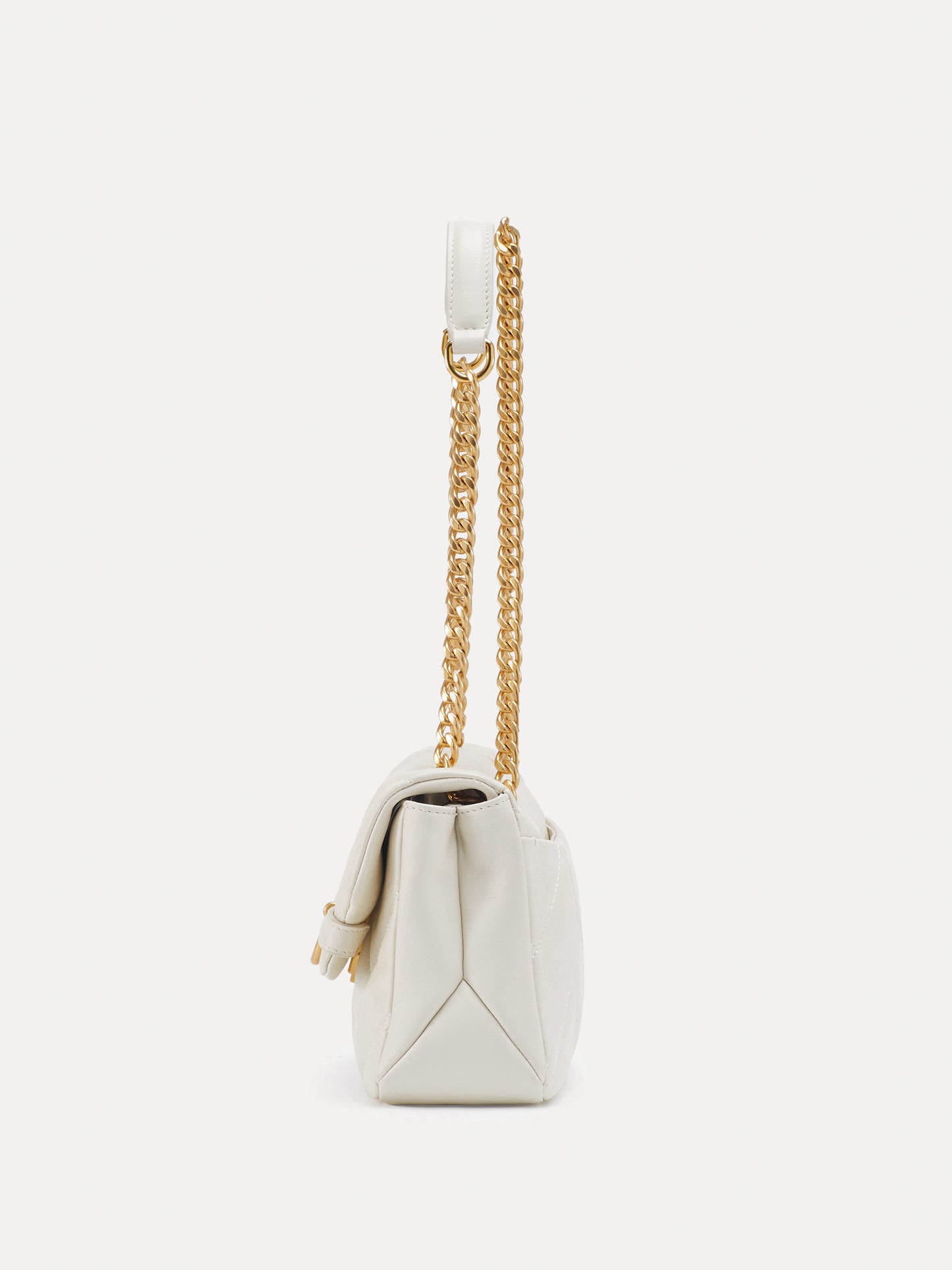 Unlocked Pillow Bag in Cream | Parisa Wang