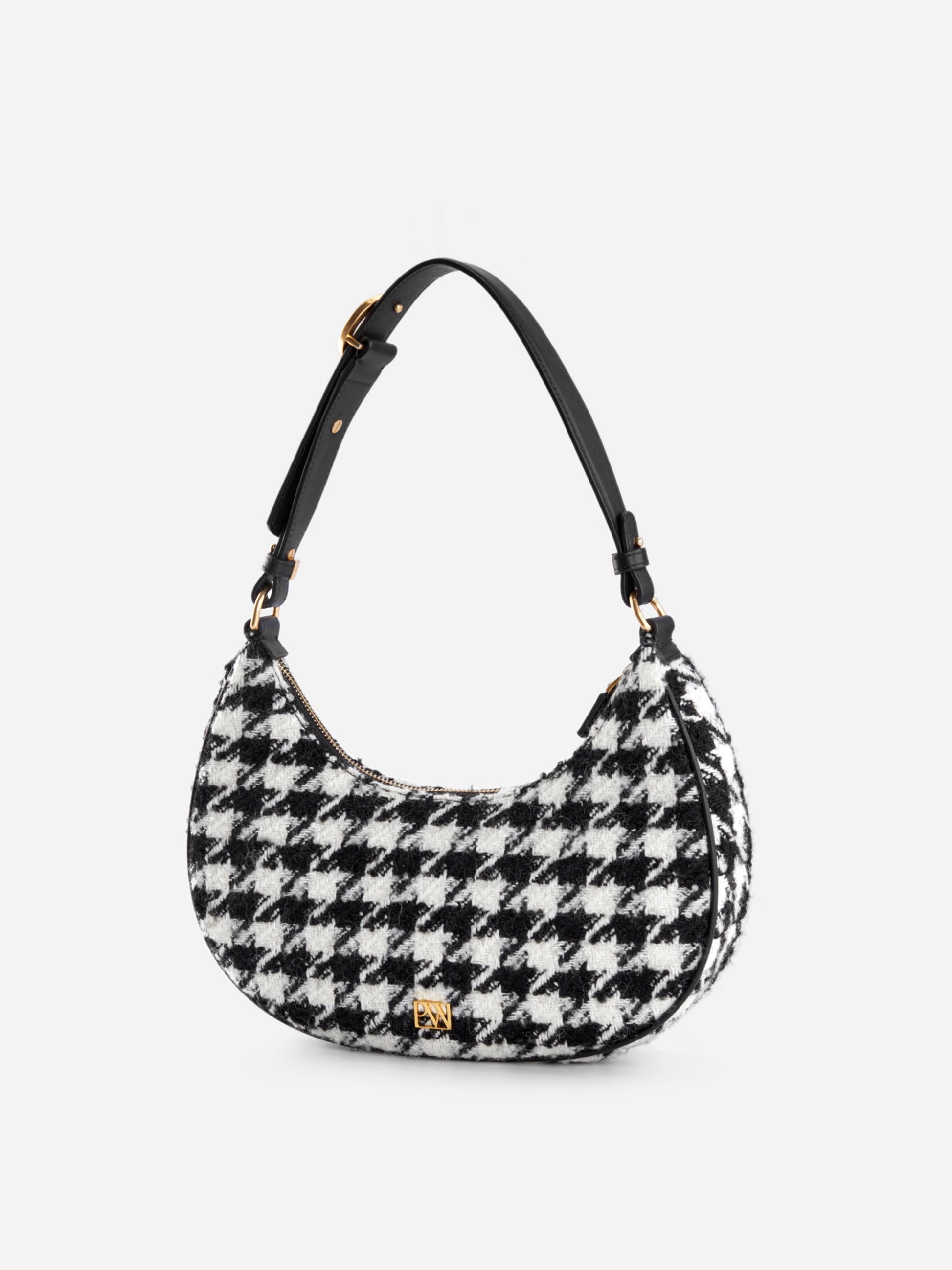 Parisa Wang | Carrie Medium Baguette Bag Houndstooth