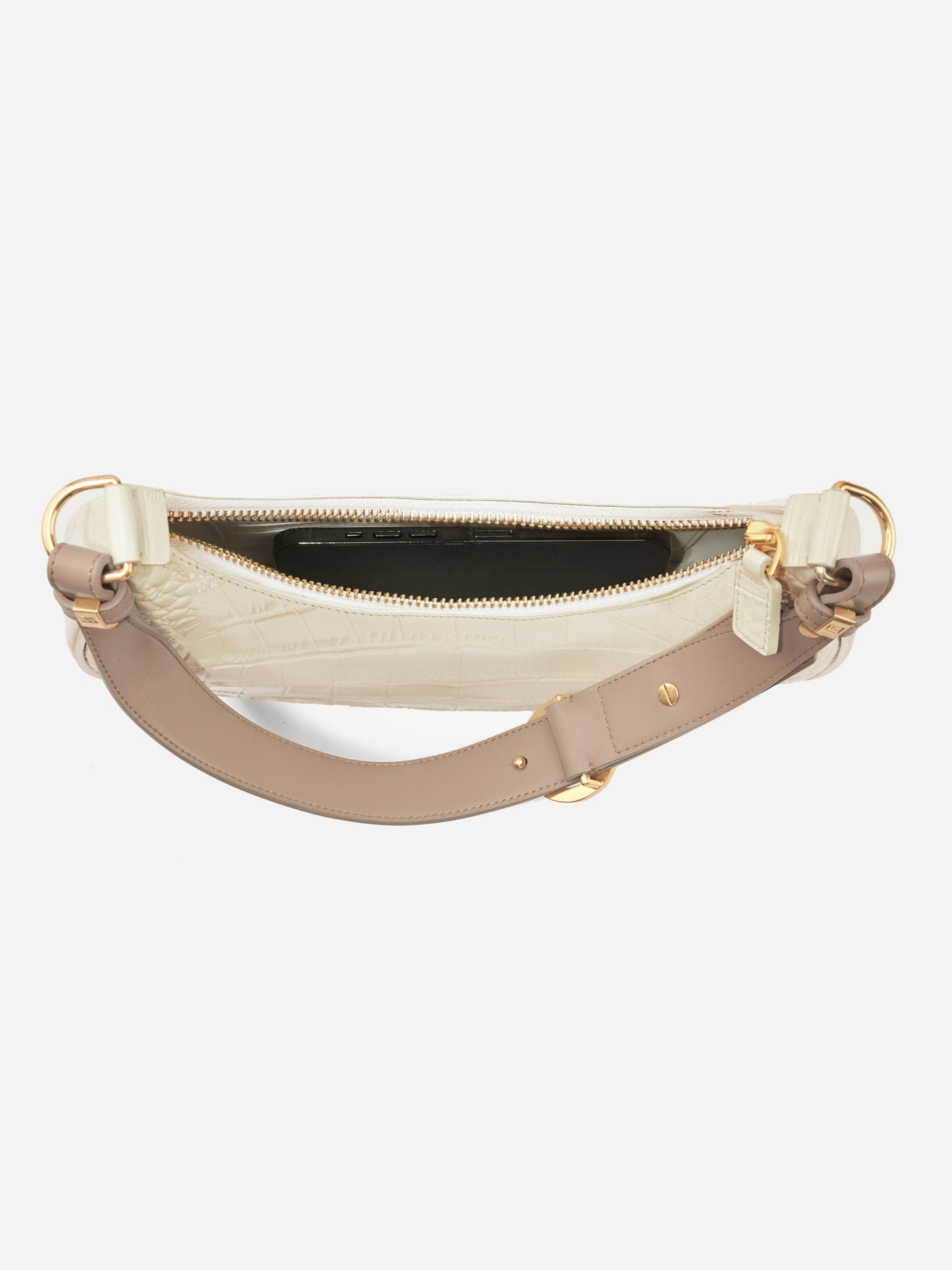 Mittelgroße Baguette-Tasche „Carrie“