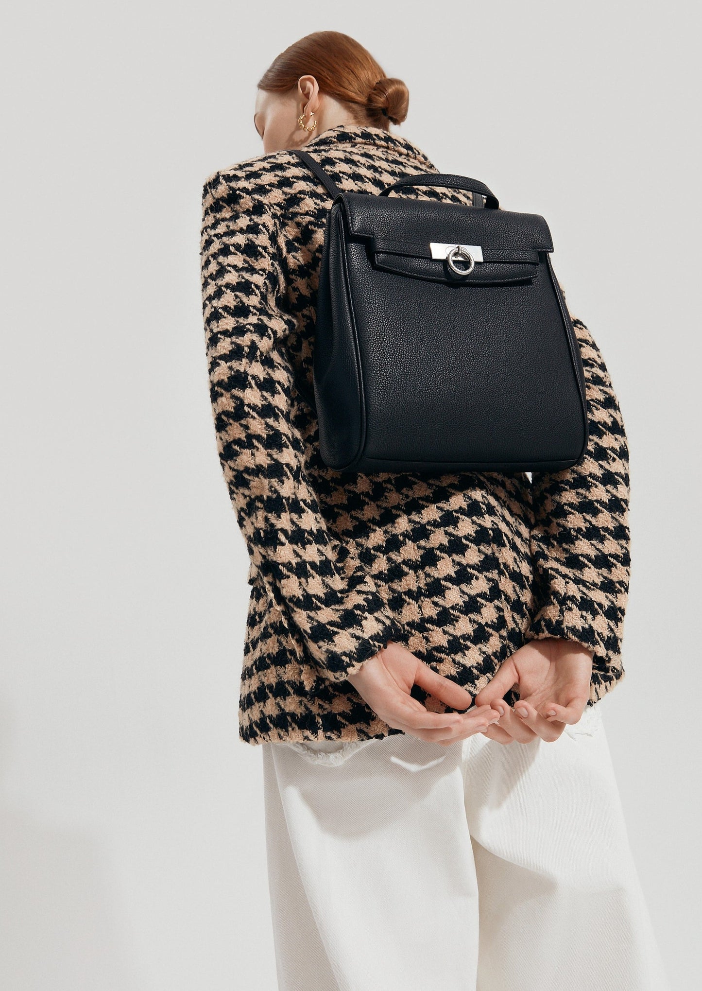 Unlocked Backpack in Black | Parisa Wang  