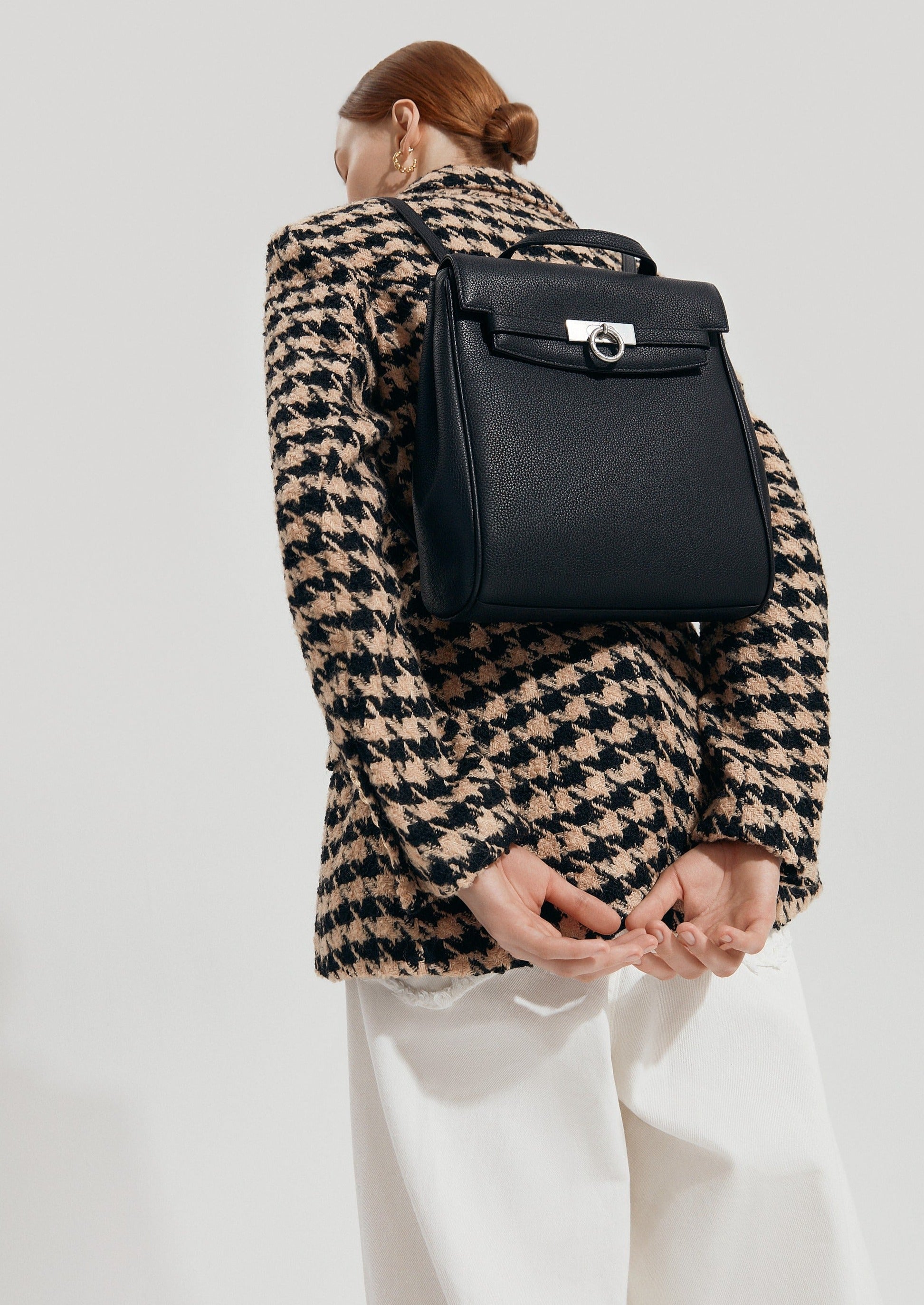 Unlocked Backpack in Black | Parisa Wang  