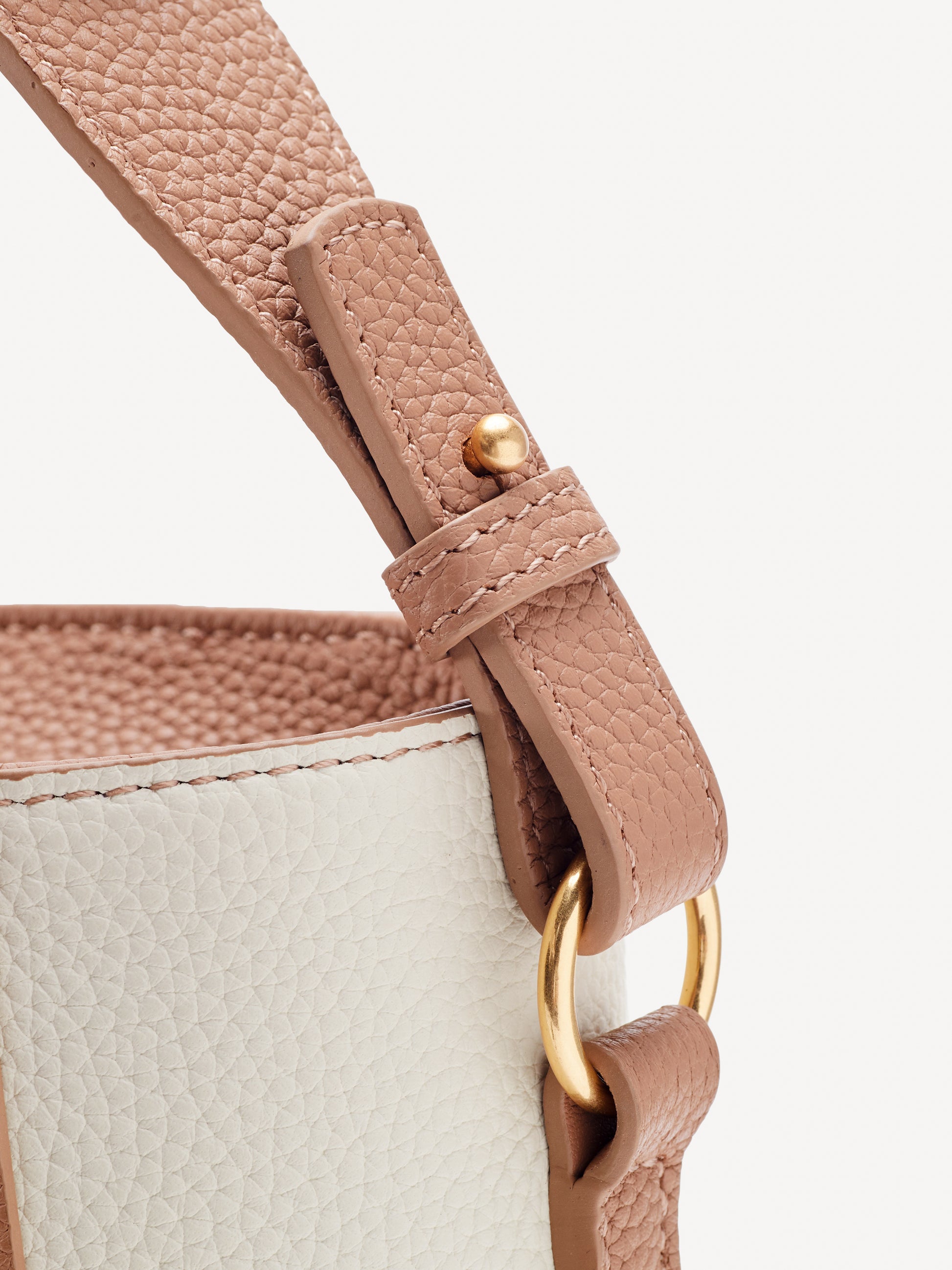 Allured Medium Tote Bag in Cappuccino Cream | Parisa Wang