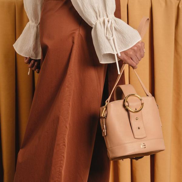 Addicted Mini Backpack in Beige | Parisa Wang