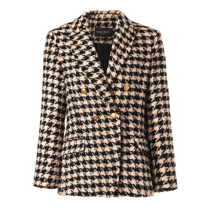 Madison Blazer mit Hahnentrittmuster 