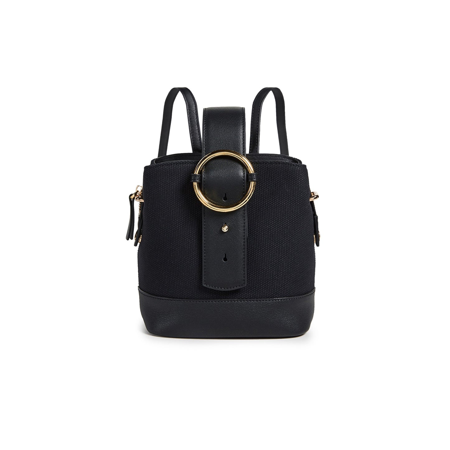 Addicted Mini Backpack in Black Gold| Parisa Wang