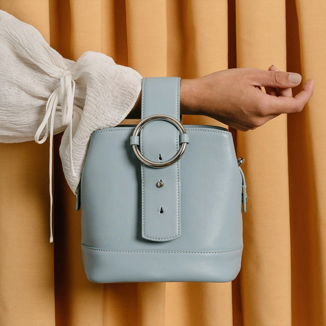 Addicted Mini Backpack in Cloudy Blue | Parisa Wang