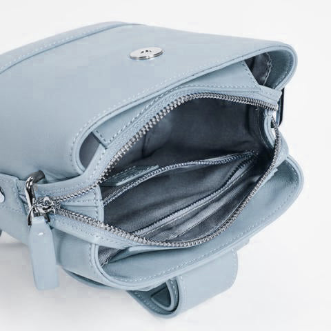 Powder Blue Carrie Crossbody Bag