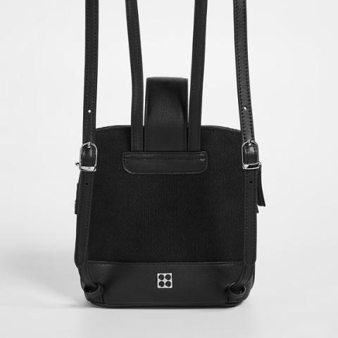 Addicted Mini Backpack in Black Silver | Parisa Wang
