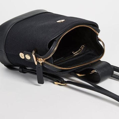 Addicted Mini Backpack in Black Gold| Parisa Wang